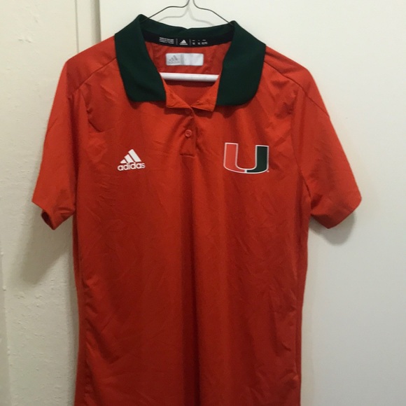 adidas Other - Miami Hurricanes polo adidas Other - Miami Hurricanes polo